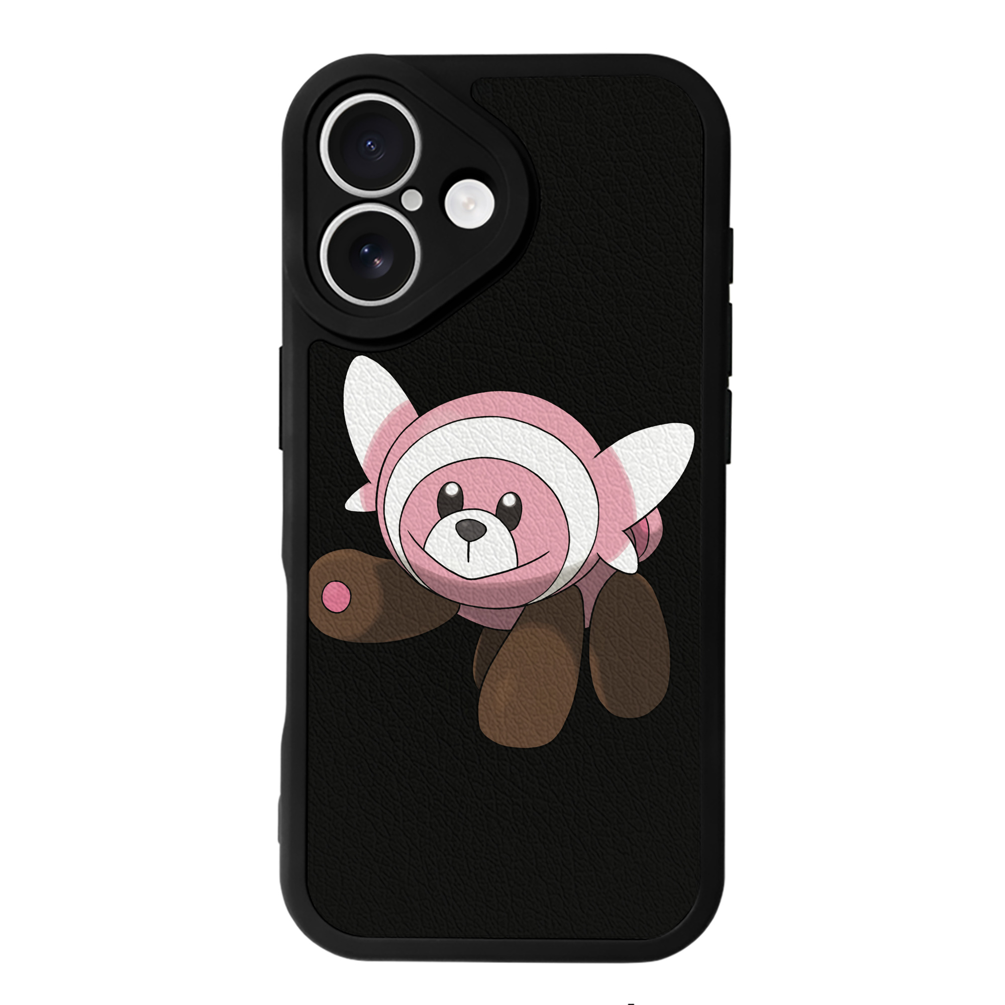 （画像用） ポケットモンスター Pokémon 【iPhone 16シリーズ対応】シリコンスマホケース（レザー調） 材質：シリコン